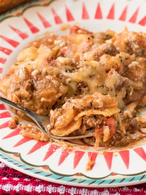 tasty-lazy-lasagna-recipe-weary-chef image