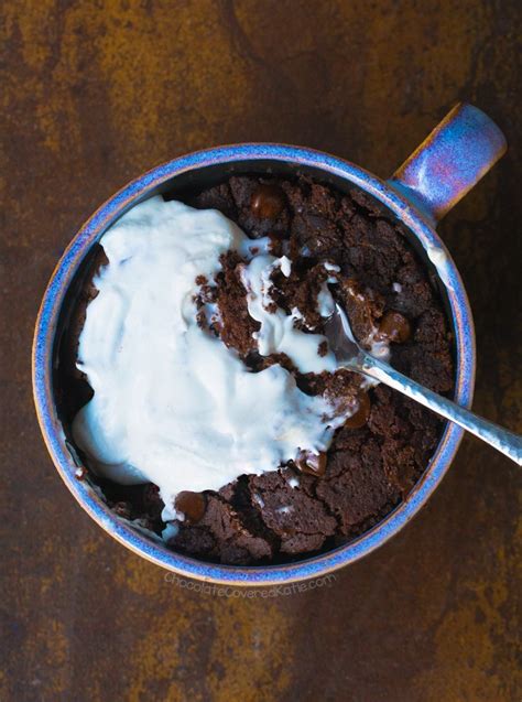 brownie-in-a-mug-the-best-easy-recipe-chocolate image