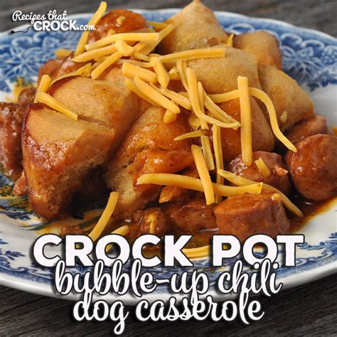 bubble-up-crock-pot-chili-dog-casserole image