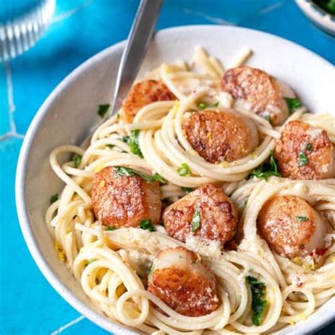 scallop-pasta-ready-in-20-minutes-the image