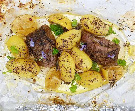 lamb-and-potatoes-en-papillote-recipe-on-food52 image