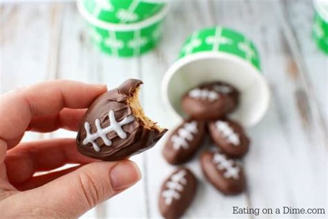 football-shaped-chocolate-peanut-butter-balls-eating-on image