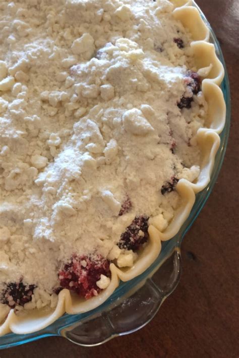 simple-three-berry-pie-with-crumb-topping-recipe-girl image