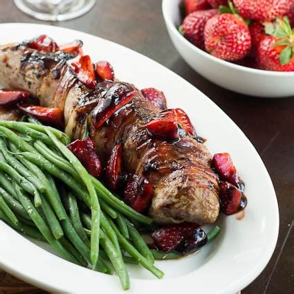 pork-tenderloin-with-balsamic-strawberries-spicy image