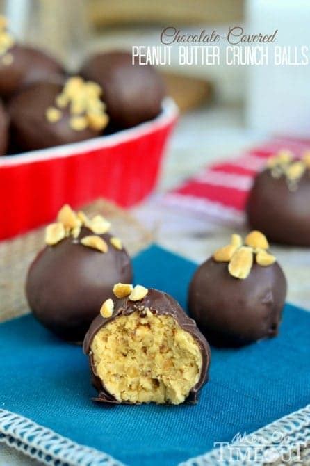 chocolate-peanut-butter-balls-with-rice-krispies image