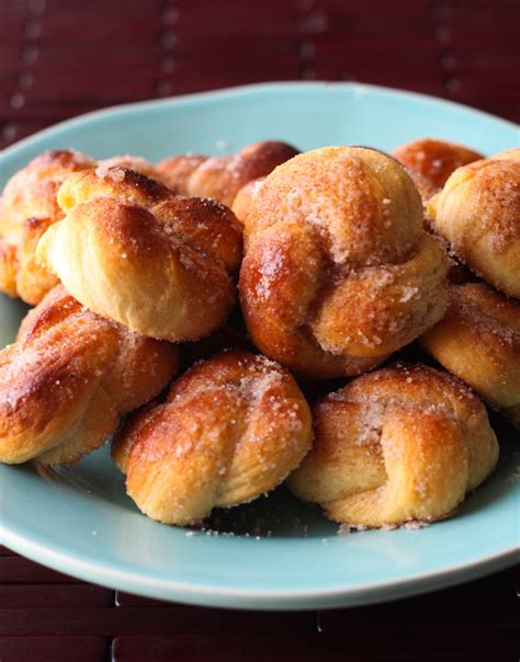 cinnamon-sugar-dough-knots-tasty-kitchen-a image