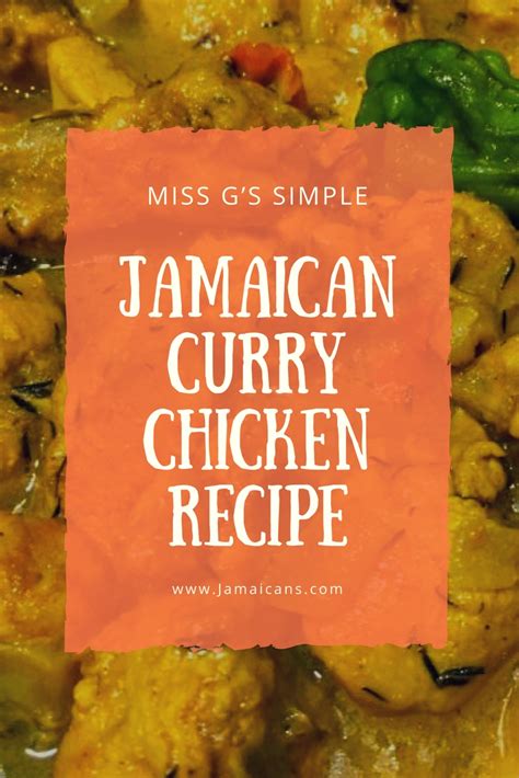 miss-gs-simple-jamaican-curry-chicken image