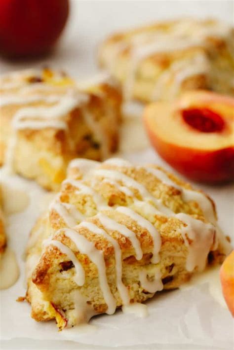 the-best-homemade-peach-scones-recipe-the image