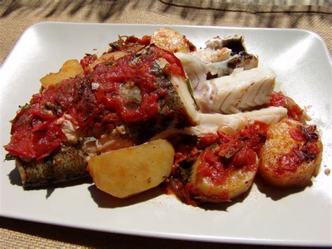 baked-fish-with-tomatoes-and-onions-plaki-greek image
