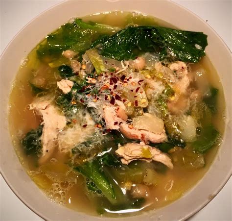 escarole-white-bean-soup-with-chicken-and-potatoes image