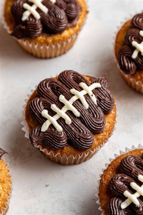 football-cupcakes-easy-super-bowl-cupcakes image