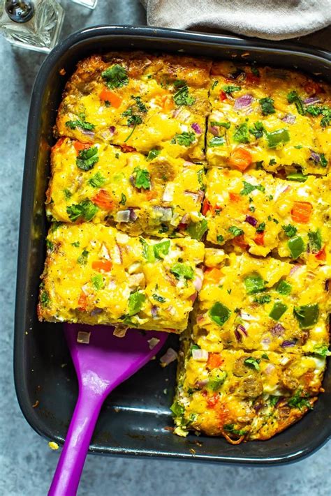 the-ultimate-sausage-hashbrown-breakfast-casserole image