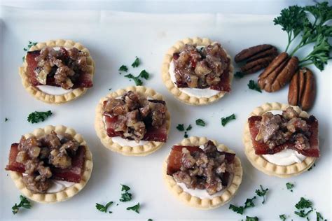 goat-cheese-bacon-pecan-tartlets-just-a-pinch image