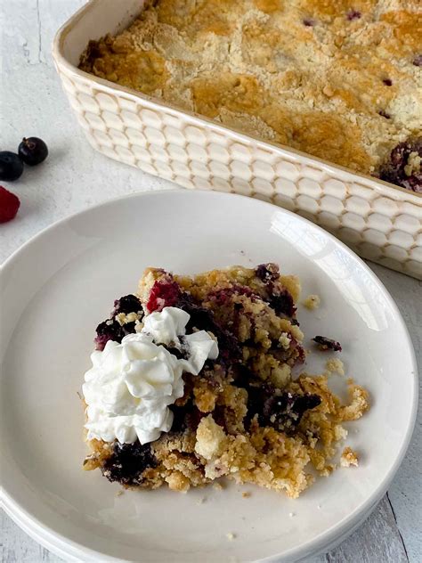 easy-very-berry-dump-cake-with-fresh-berries-quick image