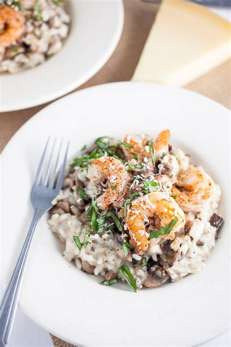 mushroom-shrimp-risotto-recipe-the-rustic-foodie image