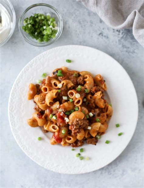 one-pot-chili-cheese-pasta-how-sweet-eats image