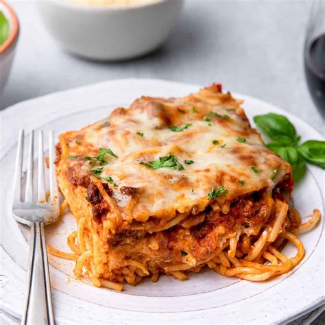 baked-spaghetti-casserole-with-ricotta-the-travel image