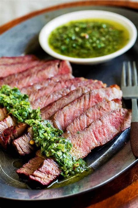 how-to-grill-a-perfect-ribeye-with-chimichurri-sauce image