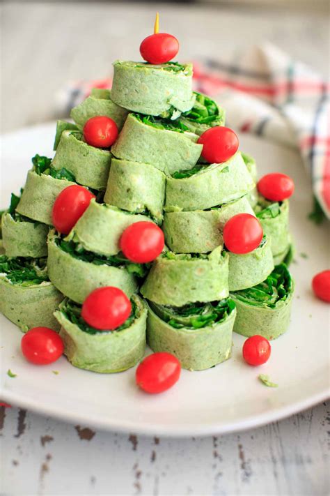 christmas-tree-pita-pinwheel-appetizer-spinach image