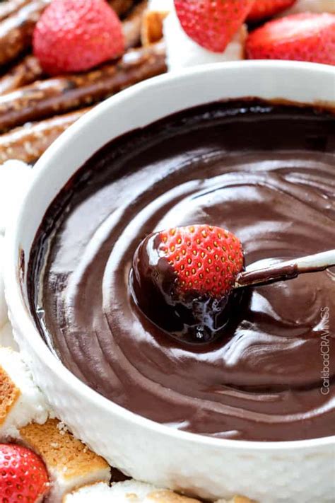 chocolate-fondue-healthy-indulgent-dinner image