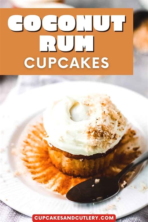 coconut-rum-cupcakes-with-coconut-frosting image