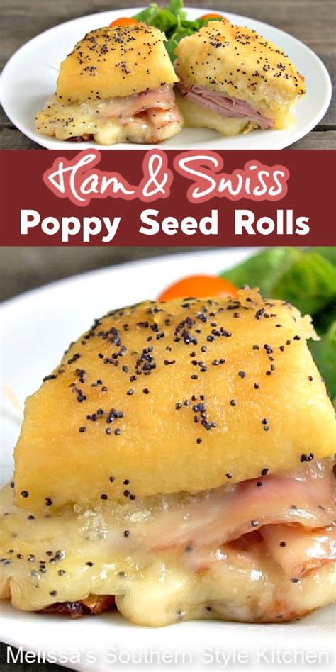 ham-and-swiss-poppy-seed-rolls image