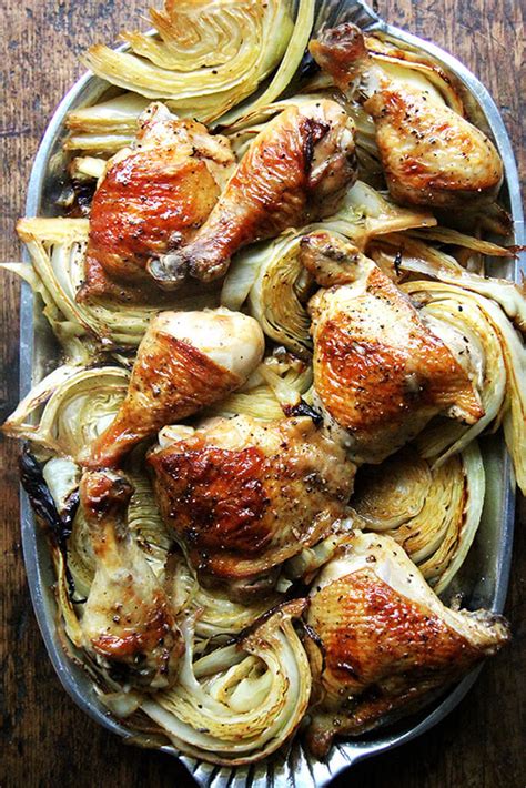 sheet-pan-roast-chicken-and-cabbage-alexandras-kitchen image