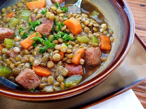smoked-sausage-and-lentil-soup-good-life-eats image