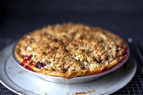 sour-cherry-pie-with-almond-crumble-smitten-kitchen image