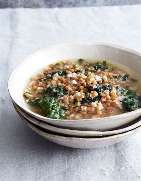 greens-and-grains-soup-leites-culinaria image
