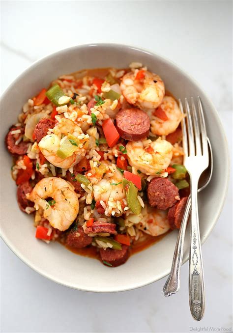 healthy-jambalaya-recipe-with-shrimp-and-sausage image
