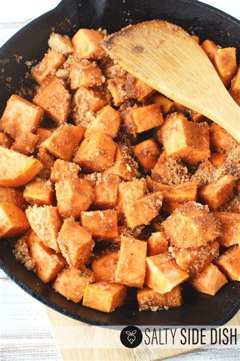 stove-top-sweet-potatoes-with-brown-sugar-salty image