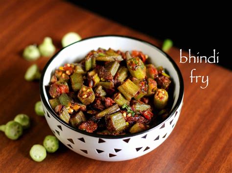 bhindi-fry-recipe-bhindi-ki-sabzi-bhindi-masala-dry image