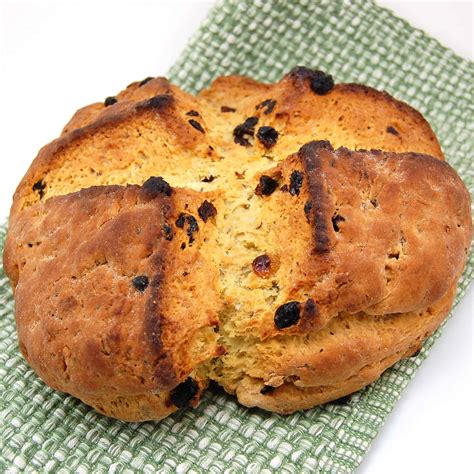 american-style-soda-bread-with-raisins-and-caraway image