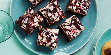 peppermint-fudge-brownies-southern-living image