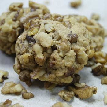 molasses-walnut-cookies-publicdomainrecipesorg image