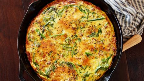 sausage-and-broccoli-rabe-frittata-recipe-bon-apptit image