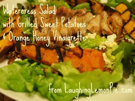 watercress-salad-with-grilled-sweet-potato-laughing image