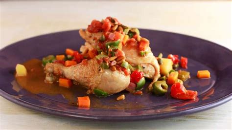 sicilian-style-sweet-and-sour-chicken-recipe-rachael image
