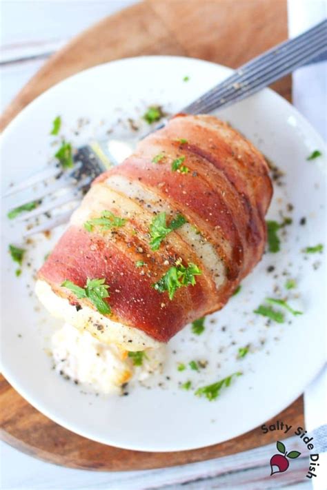 air-fryer-bacon-wrapped-chicken-easy-side-dishes image