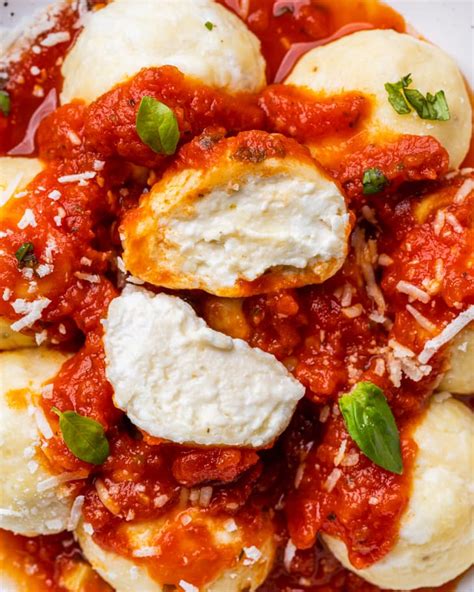 ricotta-gnudi-recipe-with-tomato-sauce-kitchn image