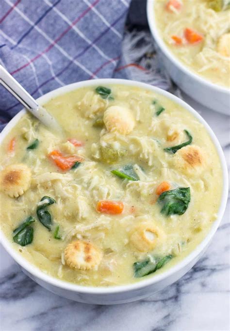 creamy-chicken-and-rice-soup-with-spinach-my image