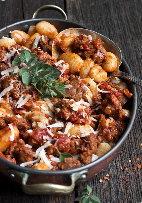 gnocchi-with-chorizo-sausage-sauce-seasons-and-suppers image