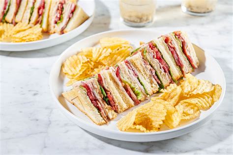this-club-sandwich-recipe-delivers-a-traditional-double image
