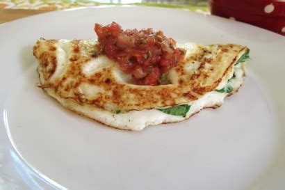 spinach-and-cheese-egg-white-omelet-tasty-kitchen image