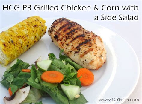 hcg-diet-recipe-grilled-chicken-corn-with-a-side image