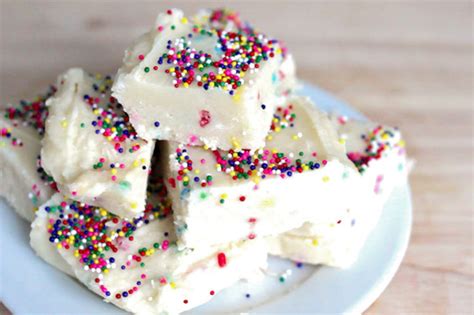 this-no-bake-funfetti-fudge-is-better-than-birthday-cake image