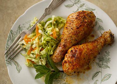 barbecue-drumsticks-with-napa-slaw-goldn-plump image