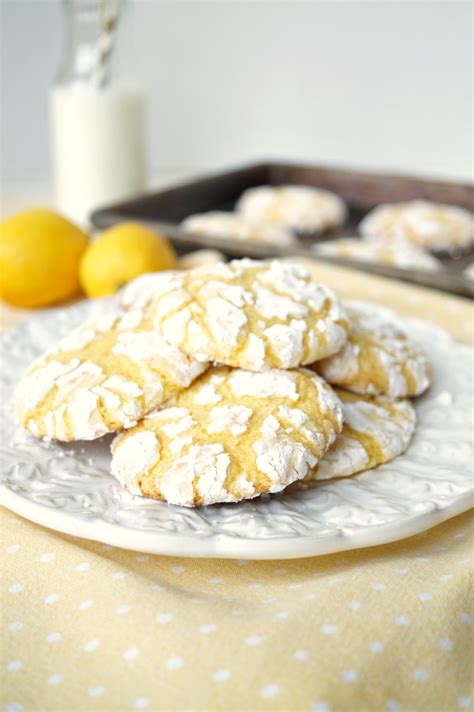 lemon-cake-mix-crinkle-cookies-the-baking-fairy image