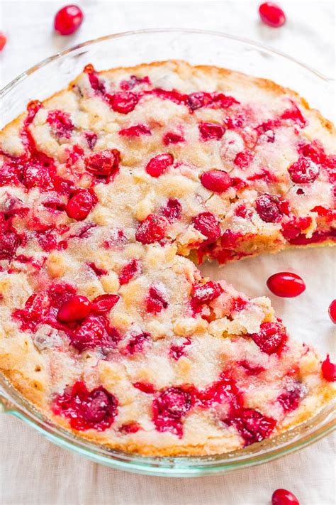 crustless-cranberry-pie-recipe-so-easy-averie-cooks image